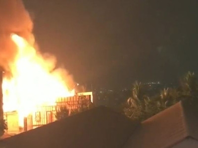 Film set gutted in fire at Annapurna Studios in Hyderabad (Lead)