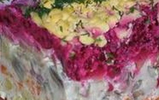 Russian Beet Salad with Herring