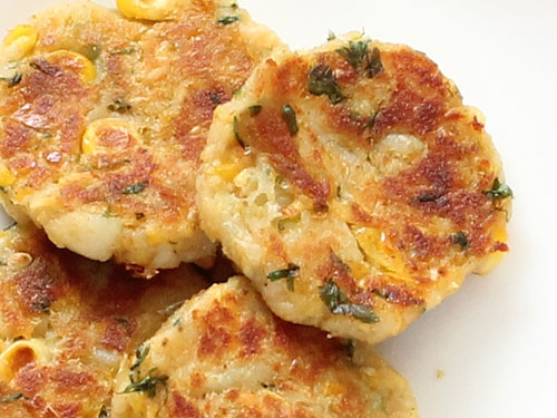 Crispy and Spicy Corn Tikki