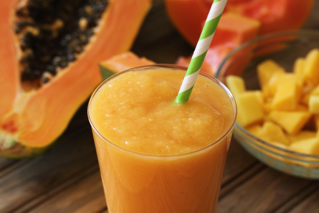Tropical Papaya Smoothie