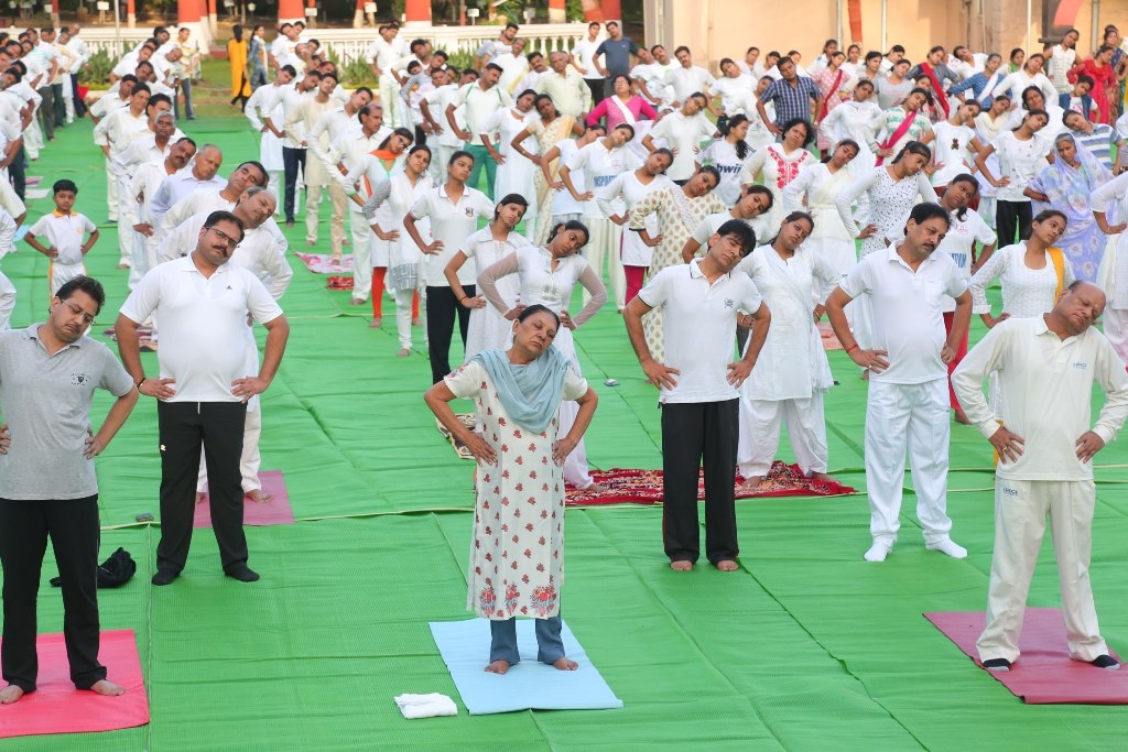 Yoga brings peace and strength to the mind – Governor Smt. Patel