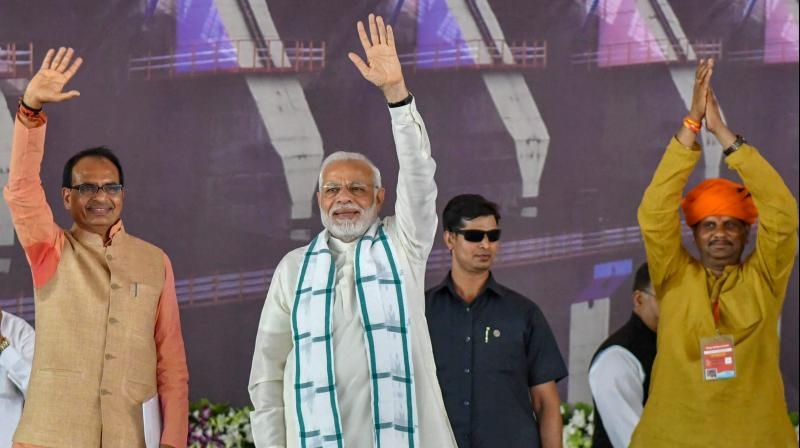 There are 3 Chief Ministerial Candidates of Congress in MP, pulling each other's legs: Modi