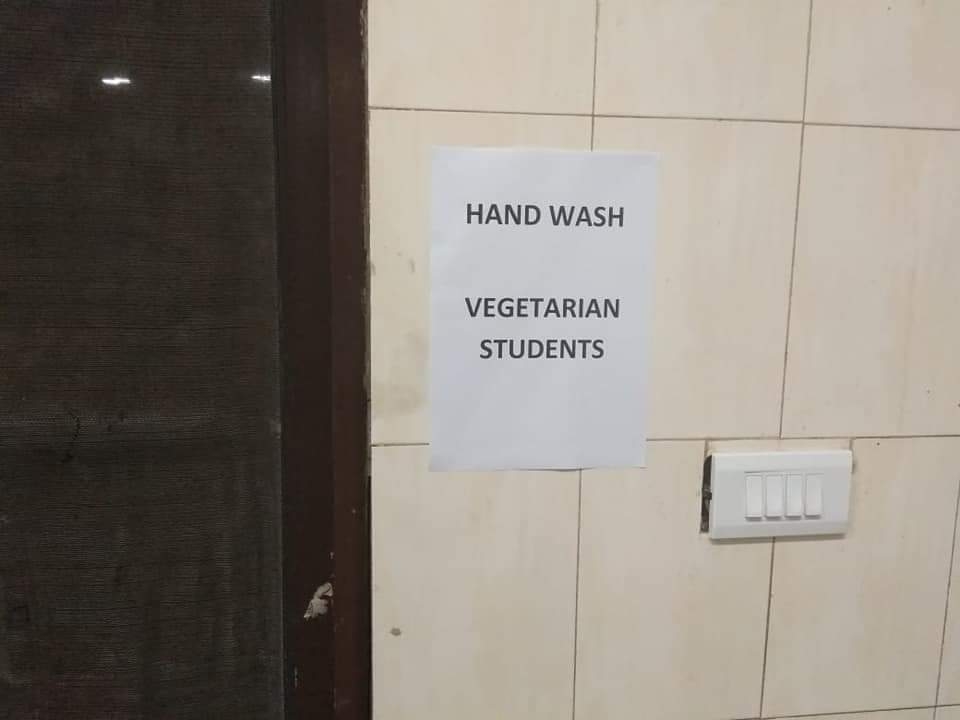 Segregation of dining hall for ‘pure vegetarian’ students sparks row at IIT Madras