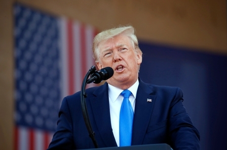 The US President Trump again gives 'disputed' statement on Kashmir