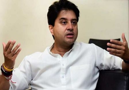 ज्योतिरादित्य सिंधिया ने ठोंका मध्य प्रदेश कांग्रेस अध्यक्ष पद के लिए ‘दावा’
