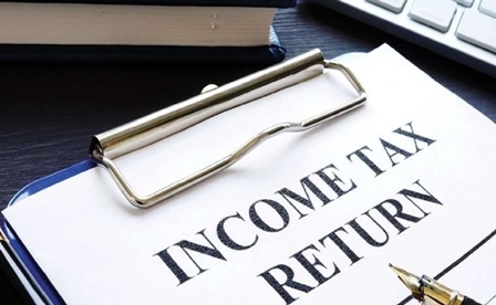 Income tax returns can be filled with fines
