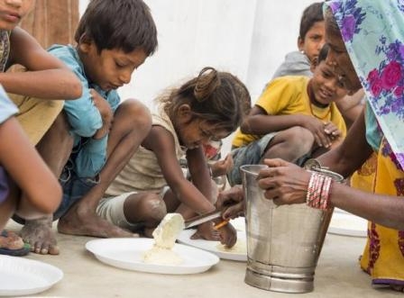 भारत में कुपोषण और भुखमरी पहुंची चिंताजनक स्तर पर
