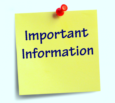 Do not be deprived of information