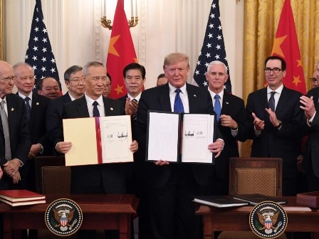 Important trade deal signed between the US and China