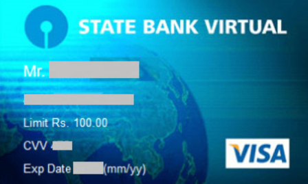 Creating SBI Virtual Card is very easy
