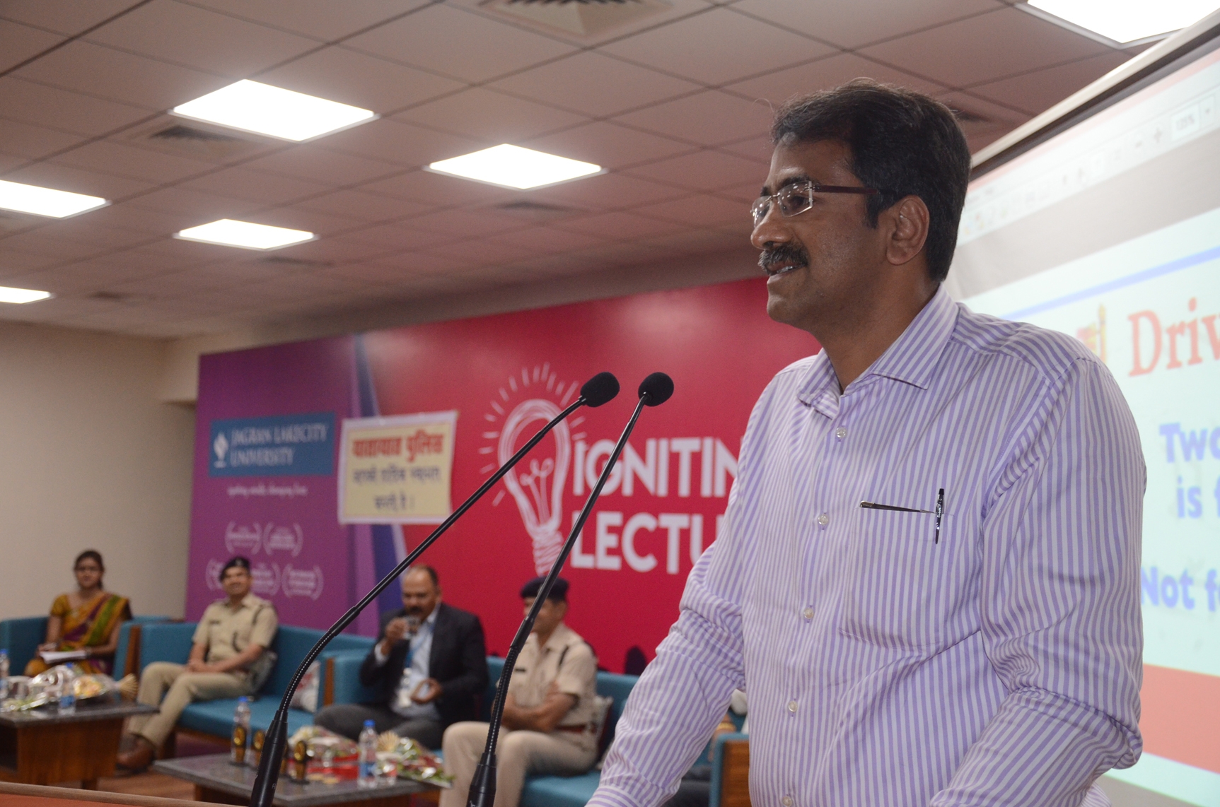 Head is more precious than mobile- IG Yogesh Choudhary