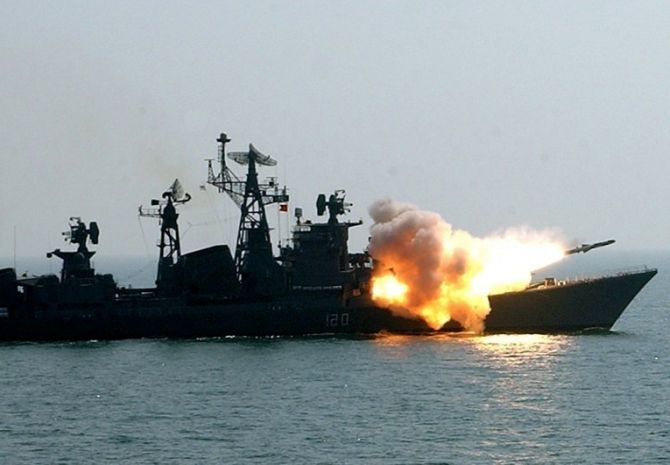  Navy successfully test-fires land-attack BrahMos missile 