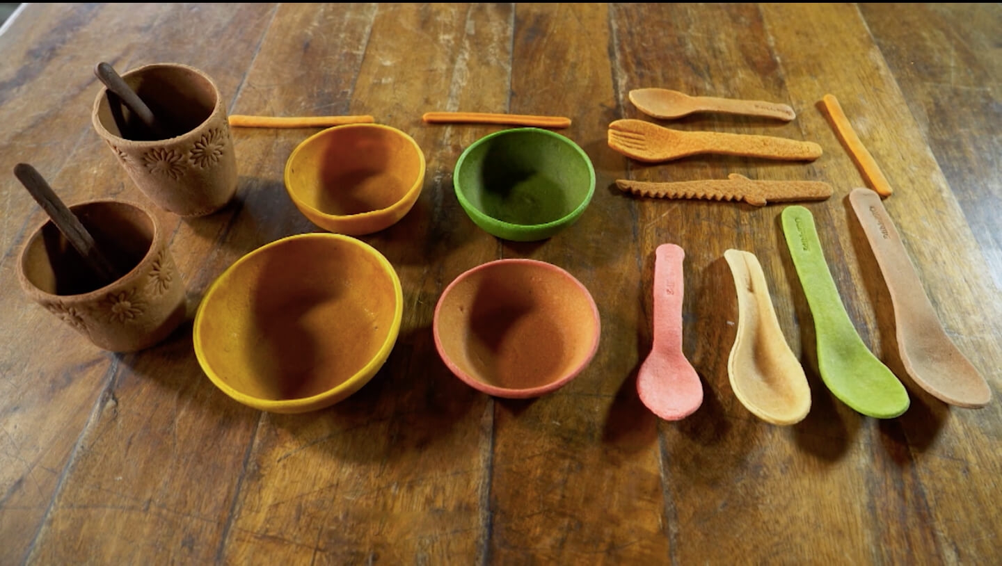 Edible cutlery : sustainability is the new way !
