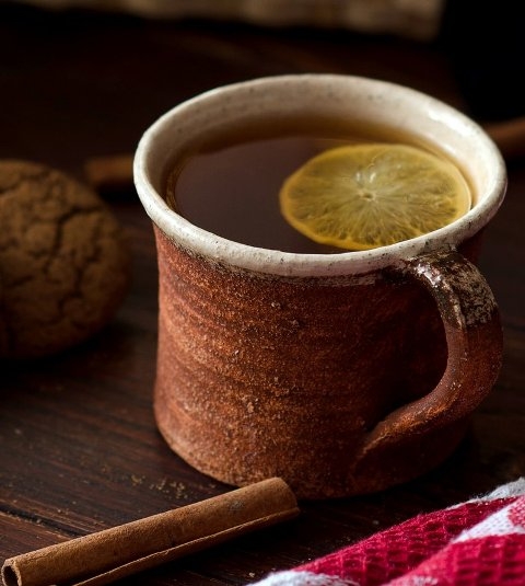 Cinnamon Spiced Black Lemon Tea 