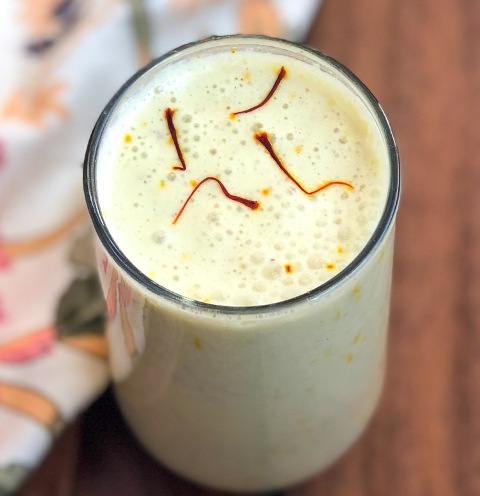 Kesar Pista Lassi - Saffron & Pista 