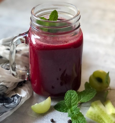 Beetroot, Amla And Pudina 