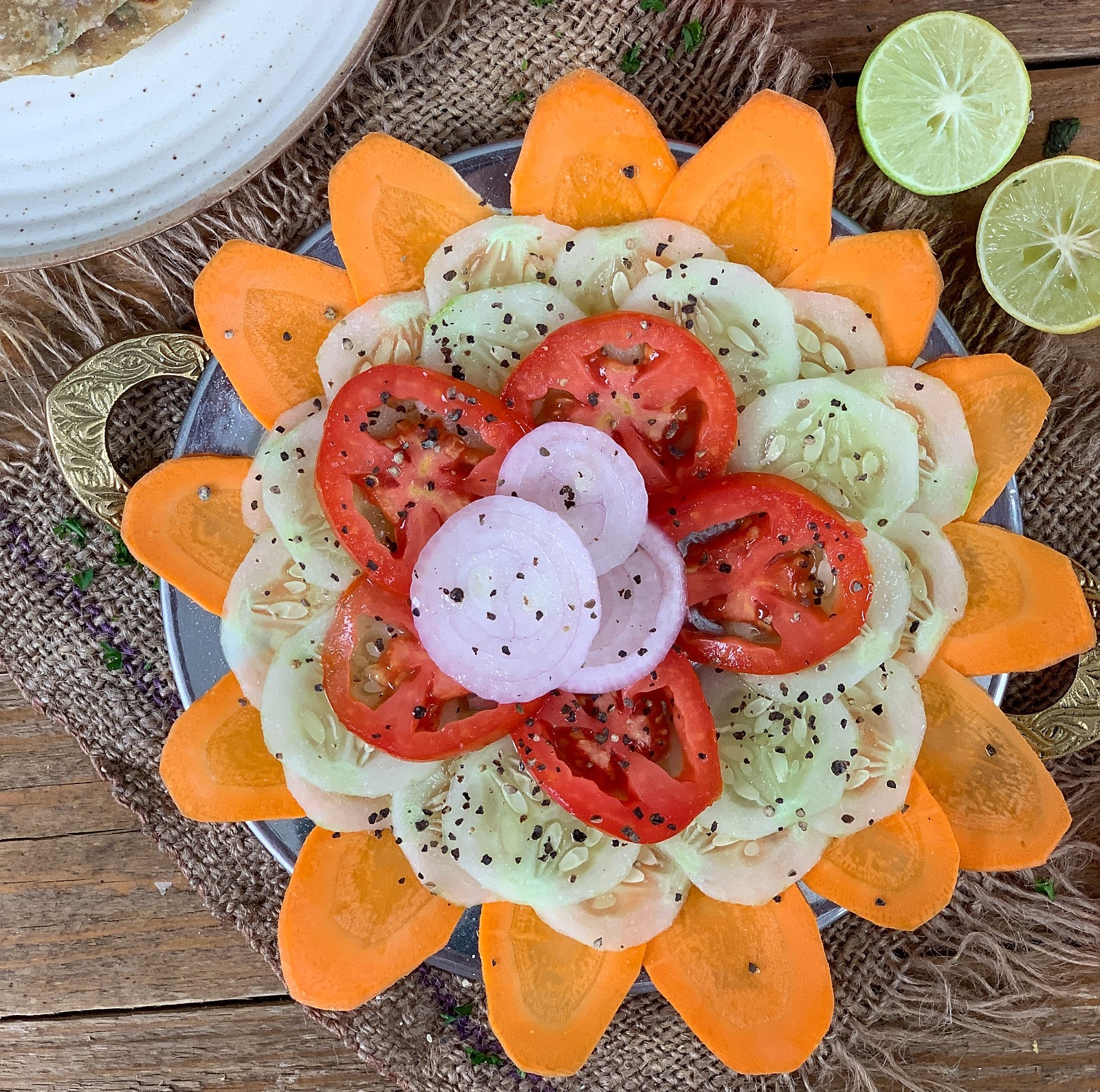 Classic Indian Sliced Salad 