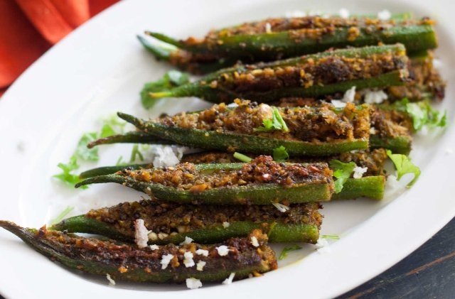 Maharastrian Style Bharli Bhindi