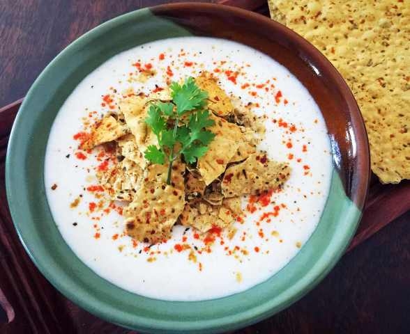 Papad Raita 