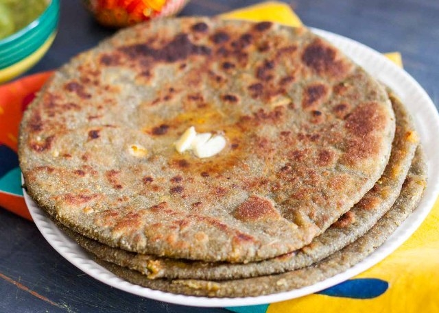 Nutty Aloo Paratha 