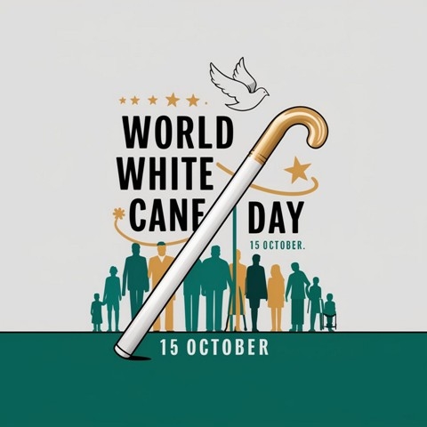 World White Cane Day - Guiding the blind towards independence.