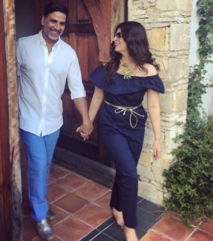 Twinkle Khanna and Akshay Kumar