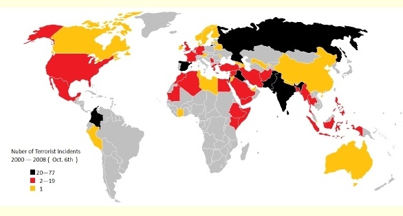 Terrorism, now a global threat