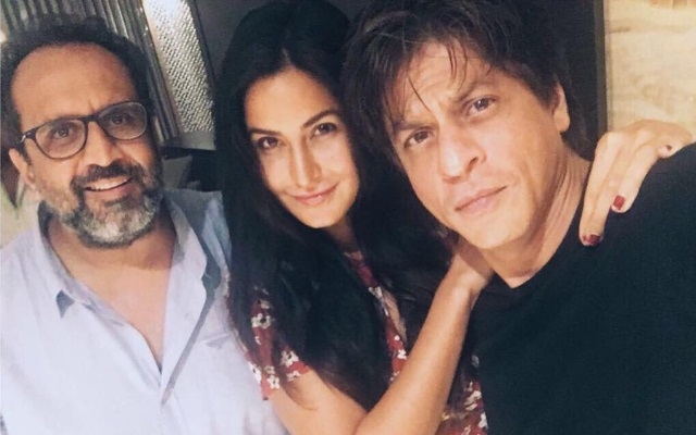 Anand Rai, Katrina Kaif and SRK on first day of shoot for Dwarf !
