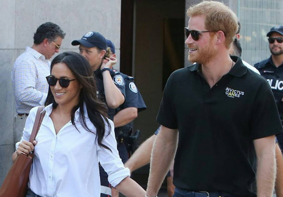 Prince Harry and his actor girlfriend Meghan Markle