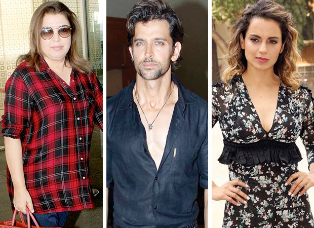 Farah, Hrithik and Kangana