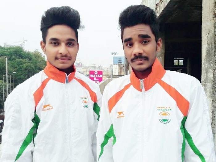 Manas and Lucky from Madhya Pradesh Sports Academy