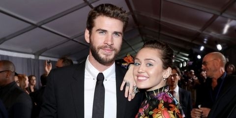 Miley, Liam Hemsworth make rare red carpet appearance