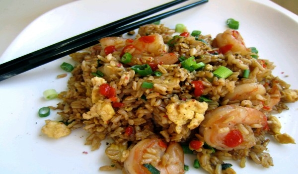 Fried Brown Rice