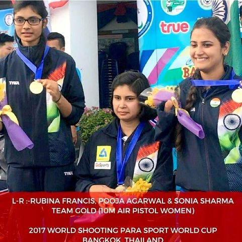 Rubina Francis of Madhya Pradesh Shooting Academy creates history