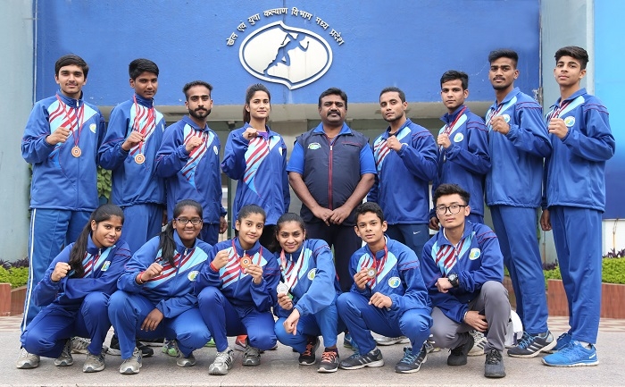 ​Madhya Pradesh Taekwondo Team headed to Jammu to participate in National Taekwondo Championship.