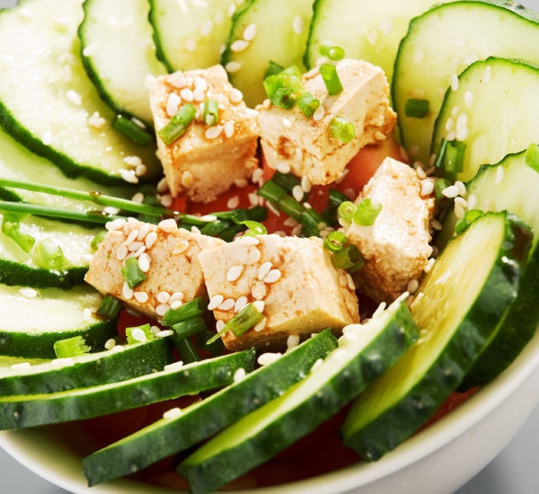 Spicy Yuzu Pepper And Sesame Tofu