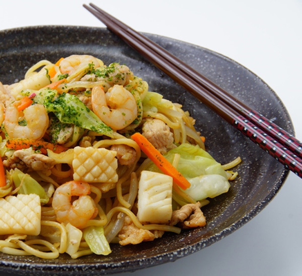 Seafood Yakisoba