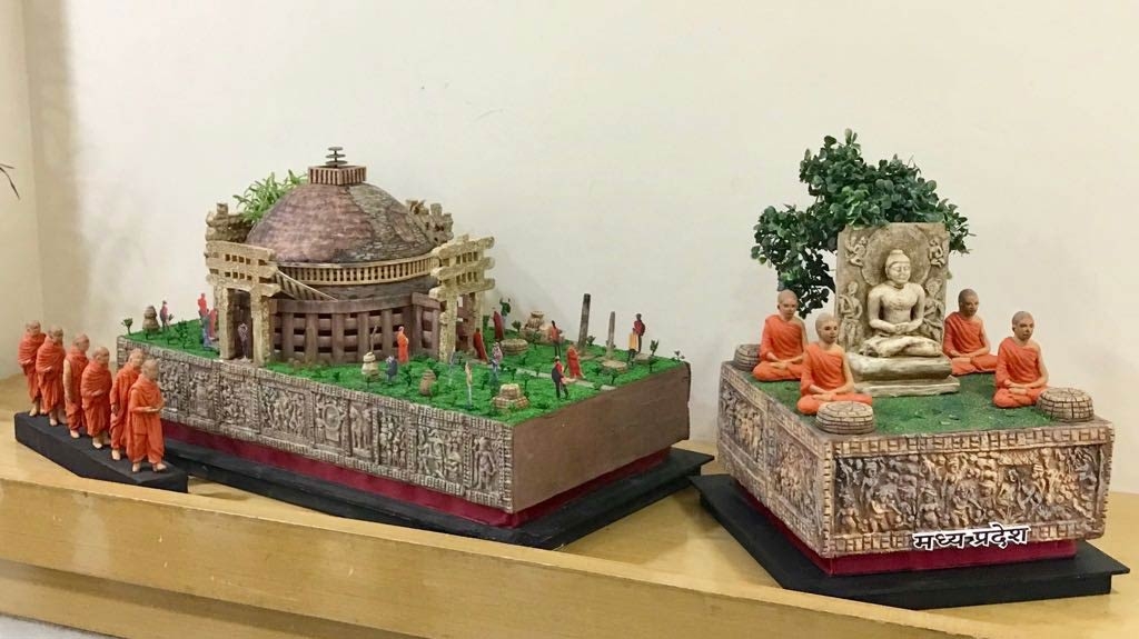 M.P. Tableau on Sanchi Stupa Included In Republic Day Parade of 2018