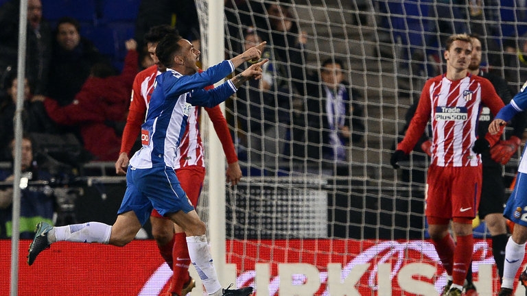  Espanyol inflict first defeat on Atletico in La Liga 