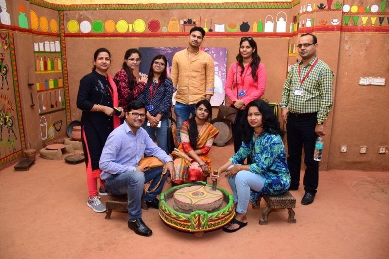 Recruit Civil servants visits Manav Sangrahalaya