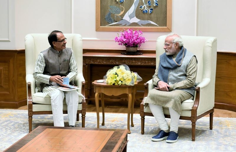 CM Chouhan Met PM Modi