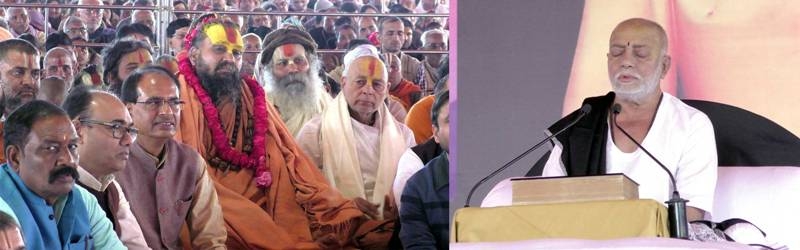 Welfare possible only through path shown by seers : CM Chouhan