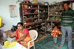 Jyoti opens cosmetics showroom at home