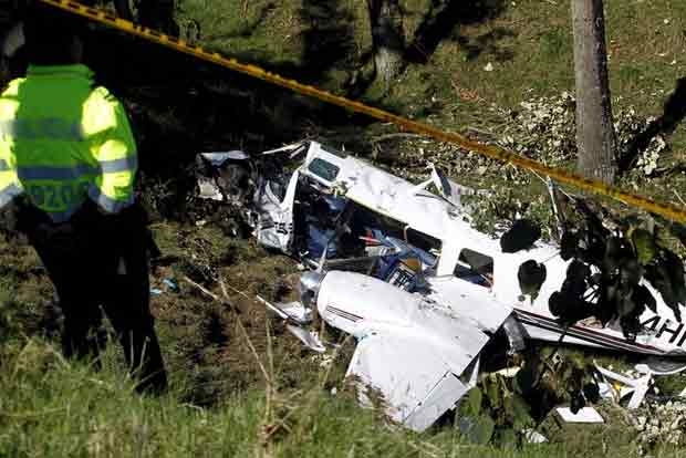  Copter crash kills 7 in Colombia 