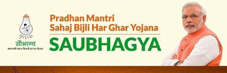 Instructions to give connections with new service cable in Saubhagya Yojana
