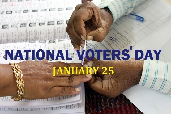 Today is National Voters Day