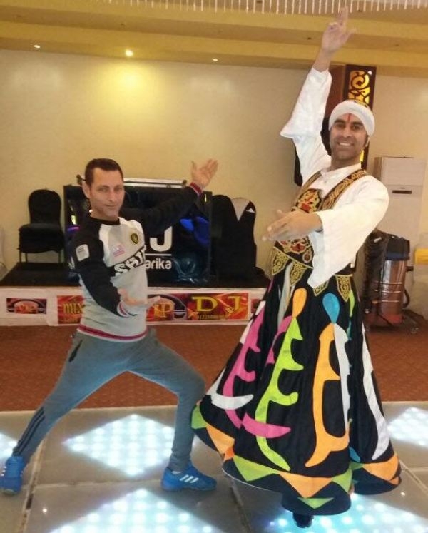 Sandip Soparrkar first Indian choreographer learning Tanoura Dance