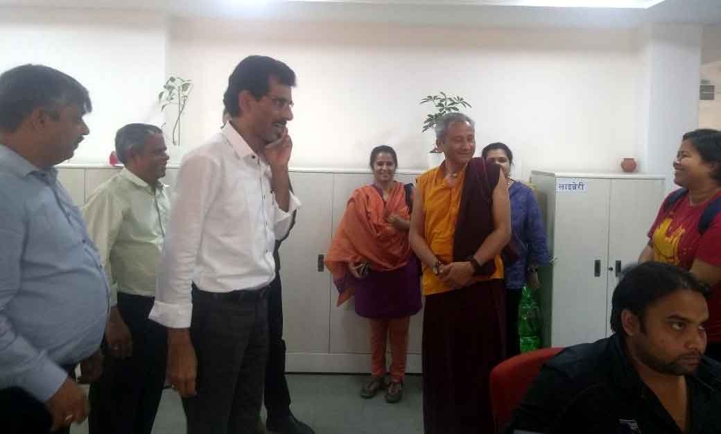 A team from West Bengal visits State Happiness Institute