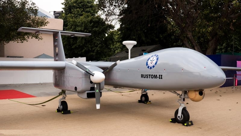  DRDO successfully test-flies Rustom-2 drone 