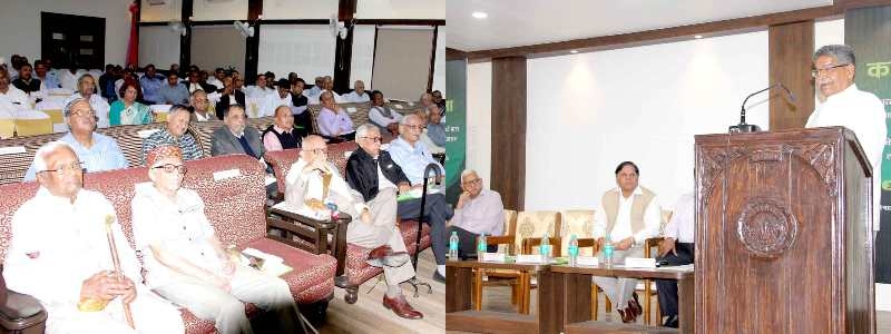 Nine retired officers honoured for outstanding contribution in forest sector